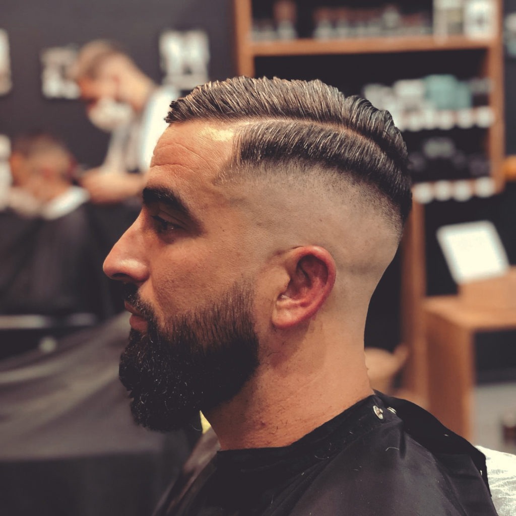 dégradé haut + taille de barbe by kenbarbers-la-barbe-de-papa-rennes-saint-gregoire-coiffeur-barbier2-2